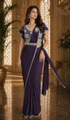 Ready To Wear Saree vol 2 lycra Beads Work Readymade saree 